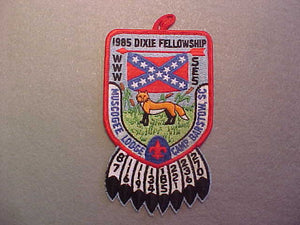 1985 SECTION SE5 DIXIE FELLOWSHIP