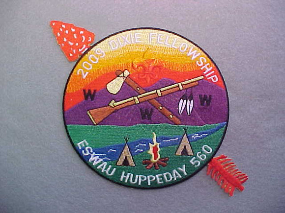 2009 SECTION SR-5 DIXIE FELLOWSHIP JACKET PATCH