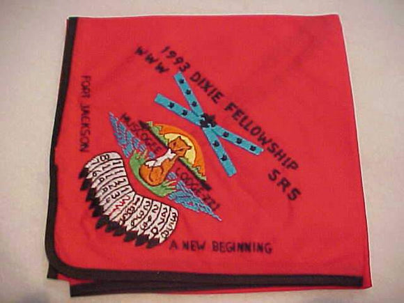 1993 DIXIE FELLOWSHIP N/C, SECTION SR5, MUSCOGEE LODGE 221, FORT JACKSON