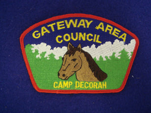 gateway area c., camp decorah, 1996 campership, 300 made