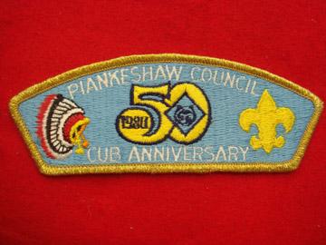 Piankeshaw C., 1980, 50th Cub Anniv.