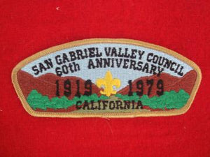 san gabriel valley c., 60th anniv., 1919-1979