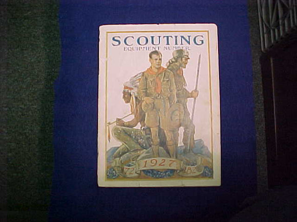 1927 SCOUTING EQUIPMENT NUMBER,8.5