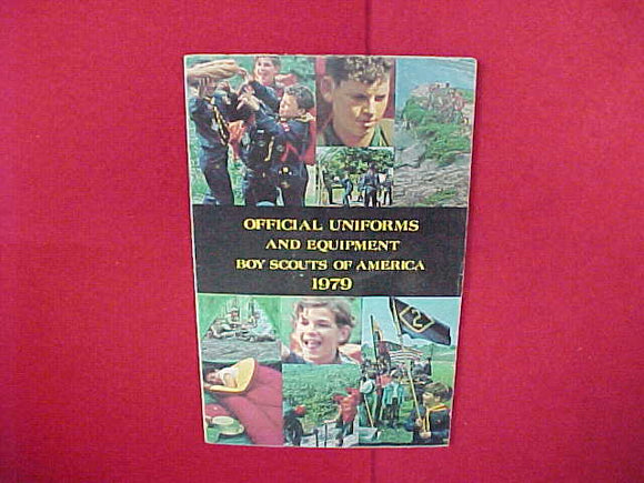 1979 OFFICIAL UNIFORMS AND EQUIPMENT,BSA,5.5