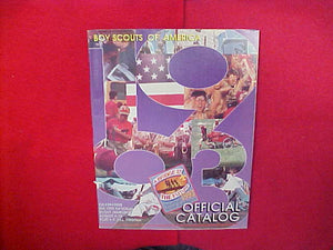 1993 BOY SCOUTS OF AMERICA OFFICIAL CATALOG,8.5 X 11,107 PAGES