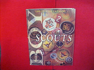 1995 BOY SCOUTS OF AMERICA CATALOG,8.5 X 11,111 PAGES