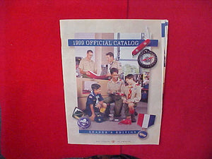 1999 BOY SCOUTS OF AMERICA OFFICIAL CATALOG,LEADER'S EDITION,8.5 X 11,110 PAGES