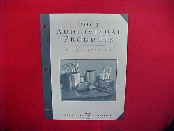 2003 LIBRARY OF LITERATURE/AUDIOVISUAL PRODUCTS RETAIL CATALOG,BSA,8.5