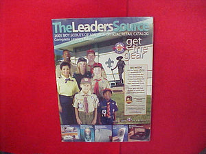 2005 BOY SCOUTS OF AMERICA OFFICIAL RETAIL CATALOG,COMPLETE LEADERS EDITION,8.5 X 11,134 PAGES