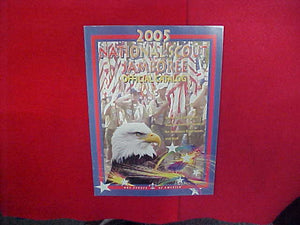 2005 NATIONAL SCOUT JAMBOREE OFFICIAL CATALOG,8.5 X 11,48 PAGES