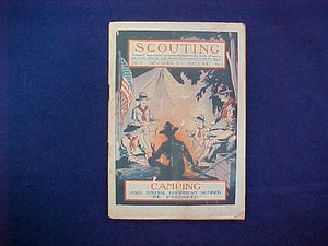 MAY 1917 SCOUTING EQUIPMENT NUMBER CATALOG, 5.5" X 8", 128 PAGES, VERY GOOD CONDITION