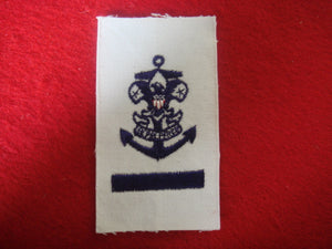 Sea Scout Apprentice Rank Mint White Twill