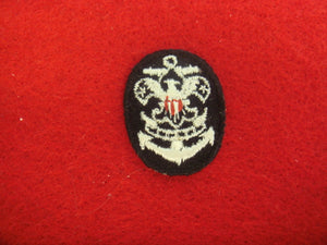 Sea Scout Collar Patches Cloth Back