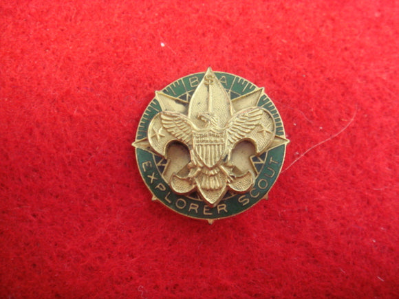 Explorer Scout Universal Collar Pin 1935-49 21MM Diameter