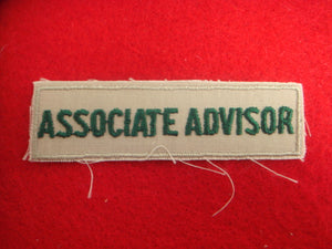 Associate Advisor