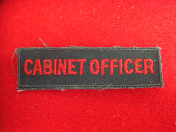 Cabinet Officer 1958-69 Cloth Back