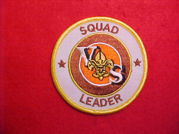 VARSITY SCOUT SQUAD LEADER,WHITE TWILL,1984-89