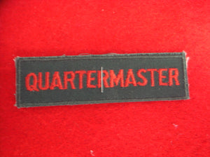 Quartermaster 1958-69 Cloth Back