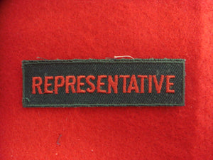 Representative 1958-69 Cloth Back