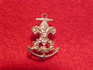 SEA SCOUT PIN, SPIN LOCK PIN STYLE, 15MM TALL