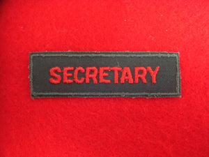 Secretary 1958-79 Plastic Back