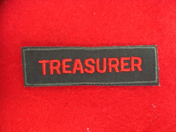 Treasurer 1958-79 Plastic Back