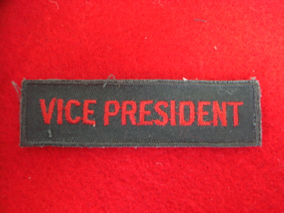 Vice President 1958-79 Cloth Back Issue