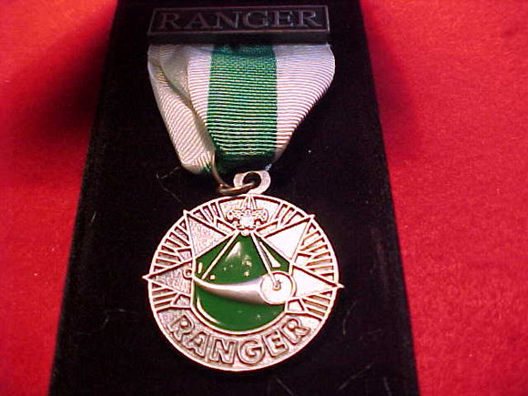 Venturing Ranger Medal, 1998-?, mint in orig. box