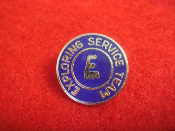 Exploring Service Team Pin 1982-89 Exploring E Design