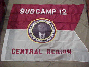 2001 NJ FLAG, 51 X 64", SUBCAMP 12, CENTRAL REGION
