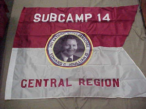 2001 NJ FLAG, 51 X 64", SUBCAMP 14, CENTRAL REGION