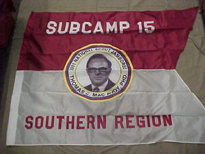 2001 NJ FLAG, 51 X 64", SUBCAMP 15, SOUTHERN REGION