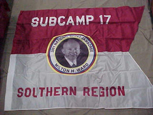 2001 NJ FLAG, 51 X 64", SUBCAMP 17, SOUTHERN REGION