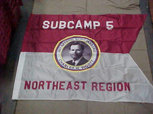 2001 NJ FLAG, 51 X 64", SUBCAMP 5, NORTHEAST REGION