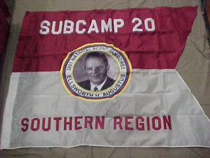 2001 NJ FLAG, 51 X 64", SUBCAMP 20, SOUTHERN REGION