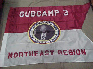 2001 NJ FLAG, 51 X 64", SUBCAMP 3, NORTEAST REGION