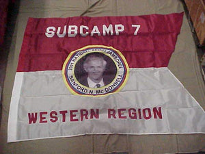 2001 NJ FLAG, 51 X 64", SUBCAMP 7, WESTERN REGION