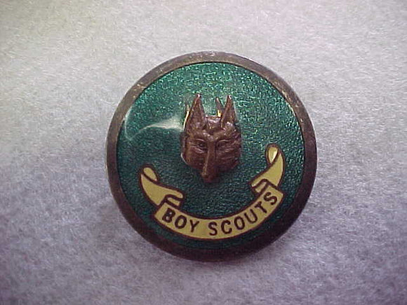 British Cub Leader pin,post-WWII,37 mm diameter