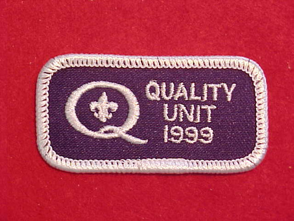 1999 QUALITY UNIT PATCH