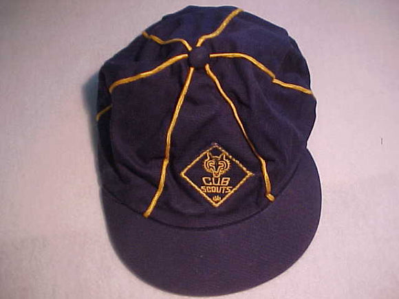 CUB SCOUT BEANIE HAT, 1940'S - 50'S, UNKNOWN SIZE, USED