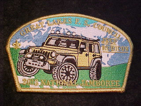 2013 NJ, GREAT LAKES FIELD SERVICE COUNCIL, JEEP RUBICON