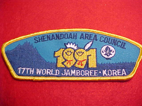 1991 SHENANDOAH AREA, WORLD JAMBOREE, STANDARD SHAPE