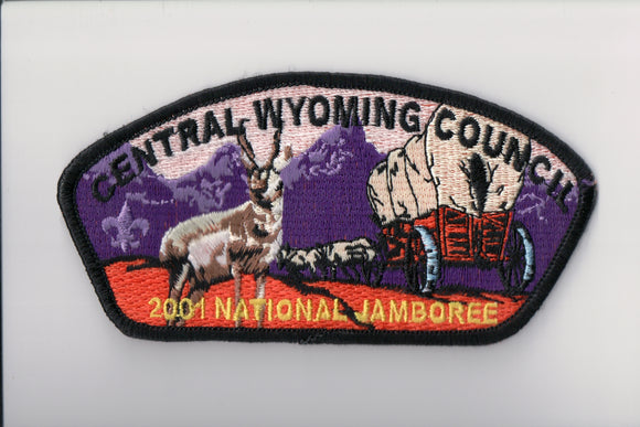 2001 Central Wyoming C., Antelope & Covered Wagon