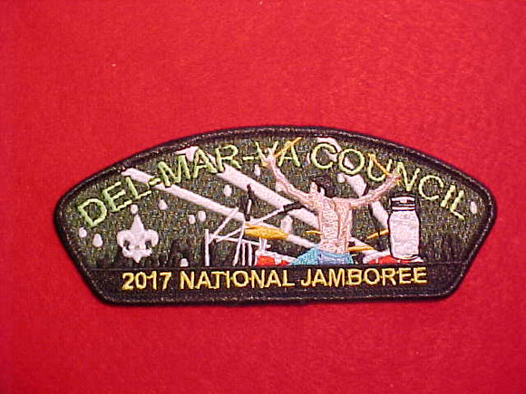 2017 NJ DEL-MAR-VA COUNCIL, black bdr.