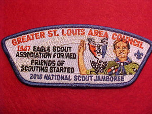 2013 GREATER ST LOUIS AREA, 1947-EAGLE SCOUT ASSOC. FORMED & FOS STARTED