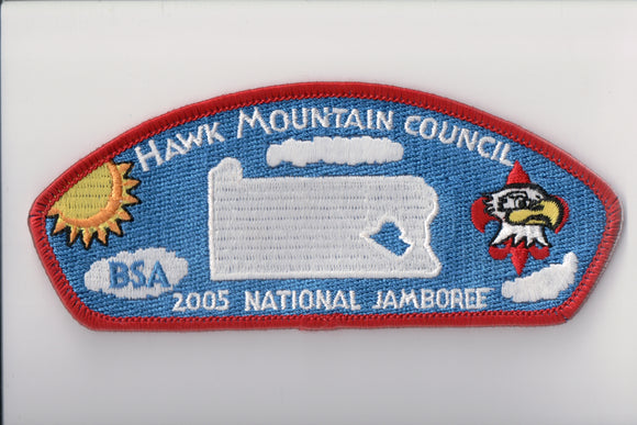 2005 Hawk Mountain C, red bdr.