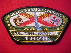 2010 NJ JSP, BLACK WARRIOR C, 1826, BLACK BDR., 1910-2010