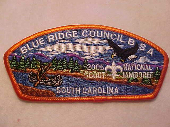 2005 NJ JSP, BLUE RIDGE C., SOUTH CAROLINA, ORANGE BDR.
