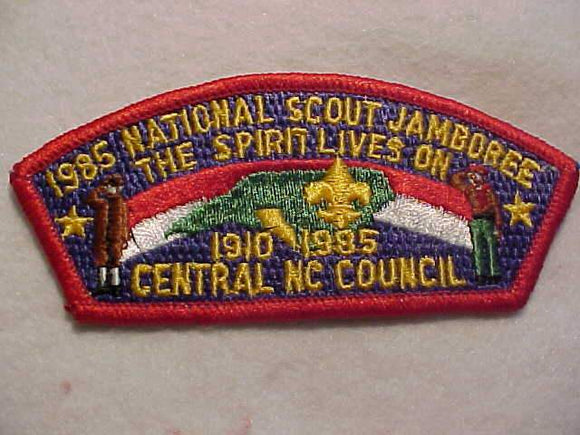 1985 NJ JSP, CENTRAL NC C., RED BDR.