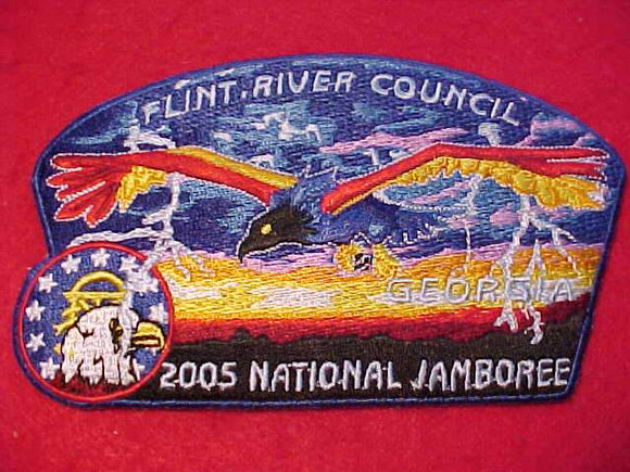 2005 NJ JSP, FLINT RIVER C., BLUE BDR., LT. BLUE LETTERS